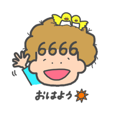 [LINEスタンプ] ろくすけ。