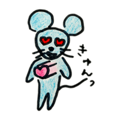 [LINEスタンプ] ネずどん ちょいガラワル