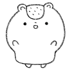 [LINEスタンプ] マロンと栗原くん
