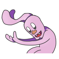 [LINEスタンプ] 超かわいいピンクバニー ドポ