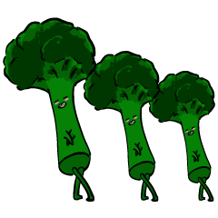 [LINEスタンプ] ブロッコリーズ
