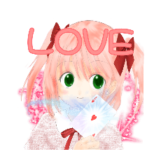 [LINEスタンプ] 京子＆桃華