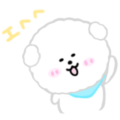 [LINEスタンプ] ふわふわ♪マルチーズ日常スタンプ