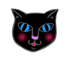 [LINEスタンプ] 黒猫可愛い