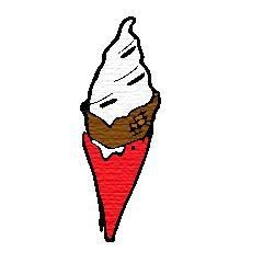 [LINEスタンプ] アイスが好きで何が悪い