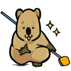 [LINEスタンプ] カーリングクアッカワラビー2