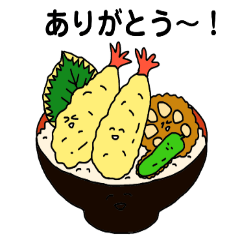 [LINEスタンプ] 続・しあわせになるたべもの