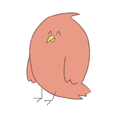 [LINEスタンプ] トリがいるよ