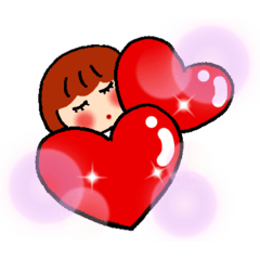 [LINEスタンプ] ボブガール4☆普段使い出来る挨拶スタンプ