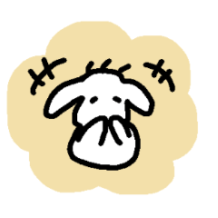 [LINEスタンプ] ゆるふわなうさぎちゃん