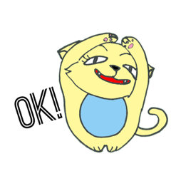 [LINEスタンプ] ミャ〜子