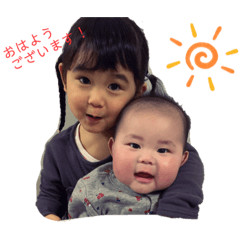 [LINEスタンプ] 妃莉と穂乃花