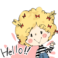 [LINEスタンプ] ニコちゃんスタンプ【基本編】