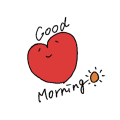 [LINEスタンプ] ハートの日常。