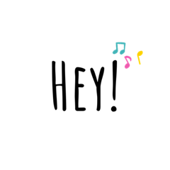 [LINEスタンプ] シンプルあいさつ 2