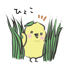 [LINEスタンプ] 癒し系インコ