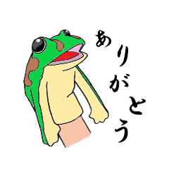 [LINEスタンプ] 喋るハンドパペットたち