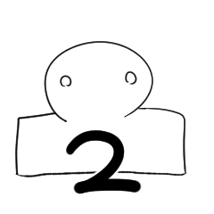 [LINEスタンプ] おもち君と仲間たち2