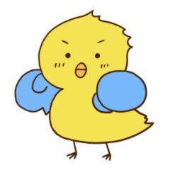 [LINEスタンプ] ヒヨコ野郎