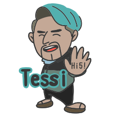 [LINEスタンプ] Tessiスタンプ〜ライフスタイル編〜