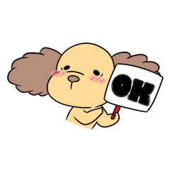 [LINEスタンプ] おとぼ犬の日常