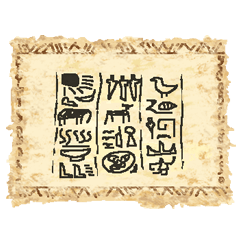 [LINEスタンプ] 古代エジプトの壁画スタンプの画像（メイン）