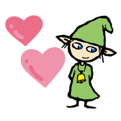 [LINEスタンプ] りんりんRinちゃん