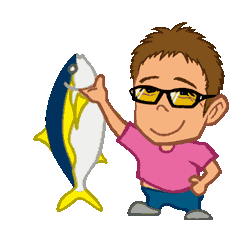 [LINEスタンプ] 釣り大好きの小さいオッサン