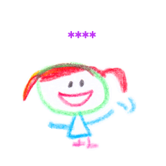 [LINEスタンプ] 色鉛筆でらくがき！/カスタムスタンプ