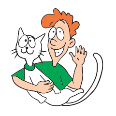 [LINEスタンプ] ジョンとねこ
