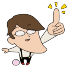 [LINEスタンプ] 凄いよ！アゴ山さん