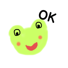 [LINEスタンプ] かえるさんたちのスタンプ