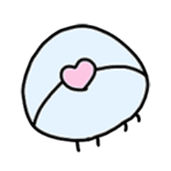 [LINEスタンプ] ベニクラゲは生きる