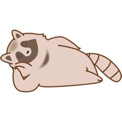 [LINEスタンプ] ゆるいたぬさん