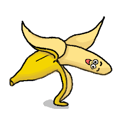 [LINEスタンプ] バナナのバナさん