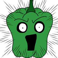 [LINEスタンプ] 野菜も果物も！欲張りスタンプ。