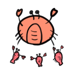 [LINEスタンプ] カニスタ2