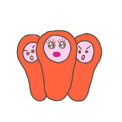 [LINEスタンプ] 明太子さん❤️