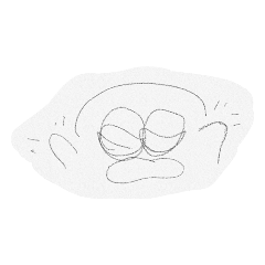 [LINEスタンプ] ほぼ顔