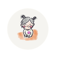 [LINEスタンプ] 2歳のおんなのこ