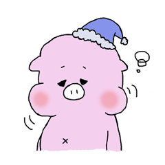 [LINEスタンプ] ぶたの日常スタンプ
