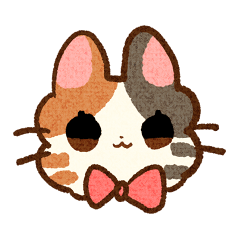 [LINEスタンプ] ふわふわもこねこの画像（メイン）