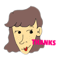 [LINEスタンプ] 97's Girls