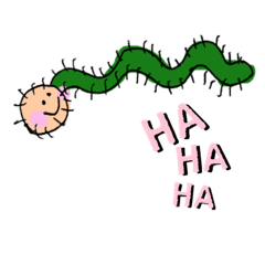 [LINEスタンプ] 毛虫スタンプ