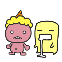 [LINEスタンプ] おにおにとたったん