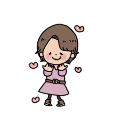 [LINEスタンプ] ゆりちゃんすたんぷ！