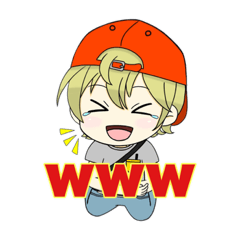[LINEスタンプ] うえちゃんスタンプ！