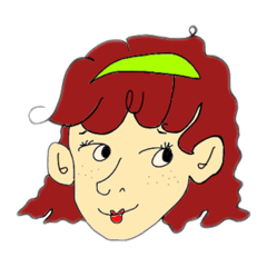 [LINEスタンプ] おもちゃの女の子