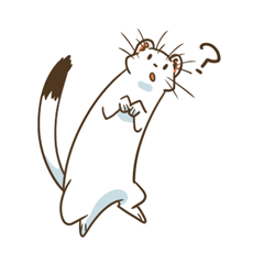 [LINEスタンプ] オコジョですたんぷ1