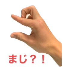 [LINEスタンプ] おて手